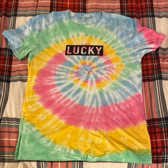 Lucky Brand Tops - Lucky Brand Pride Tie Dye T-Shirt